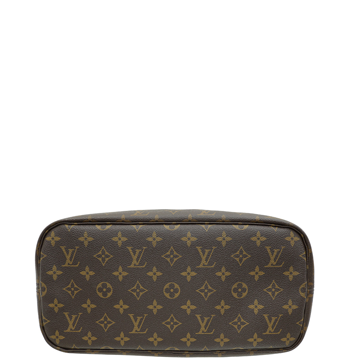 Louis Vuitton Brown Monogram Neverfull MM Bag W/ Pouch