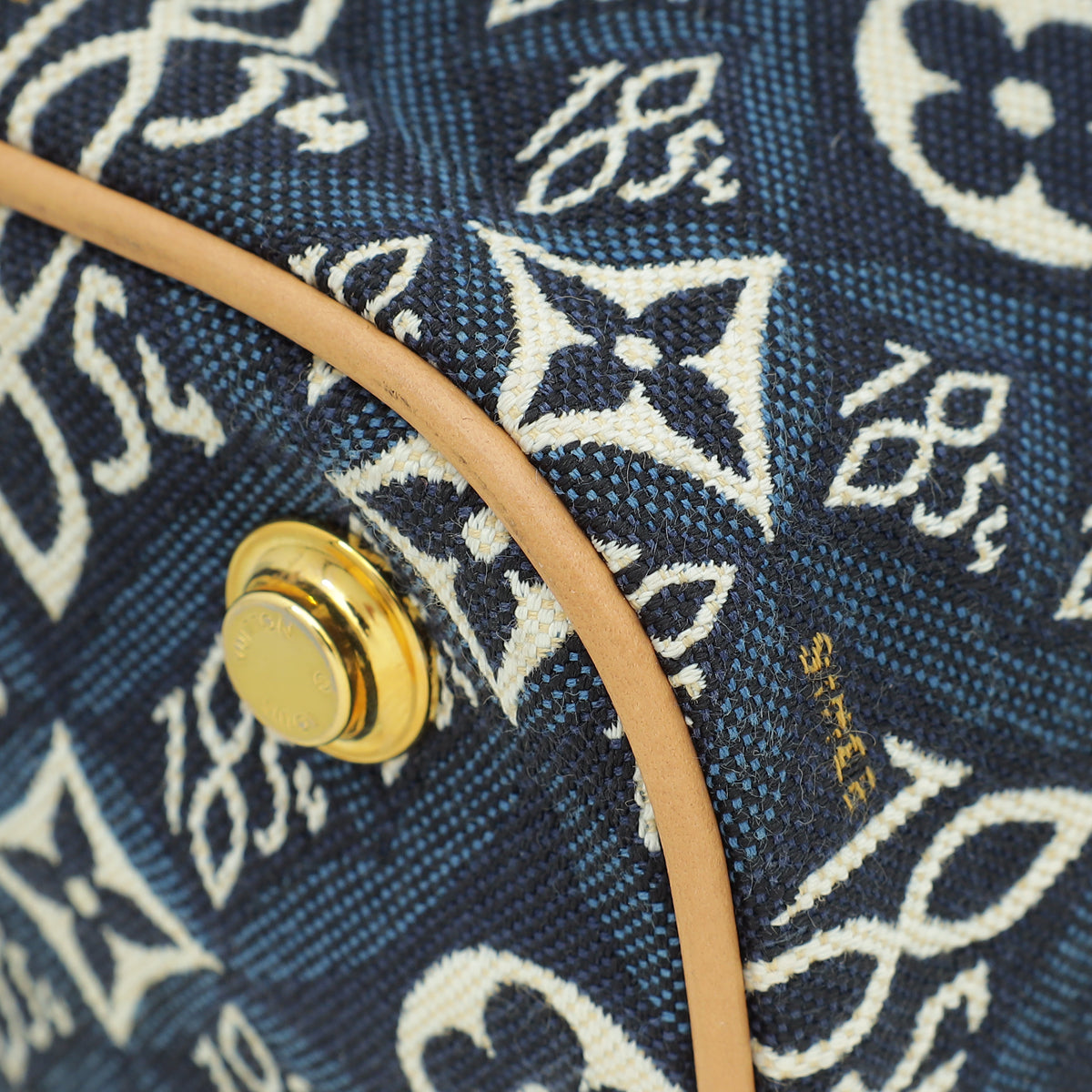 Louis Vuitton Blue Jacquard Since 1854 Vanity PM Bag