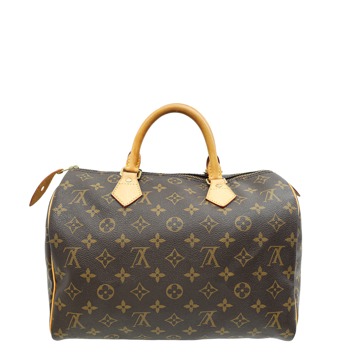 Louis Vuitton Brown Monogram Speedy 30 Bag-Louis Vuitton-THE CLOSET