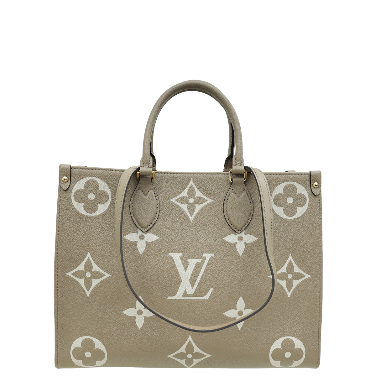 Louis Vuitton Bicolor Empreinte Monogram Giant OnTheGo MM Bag-Louis Vuitton-THE CLOSET
