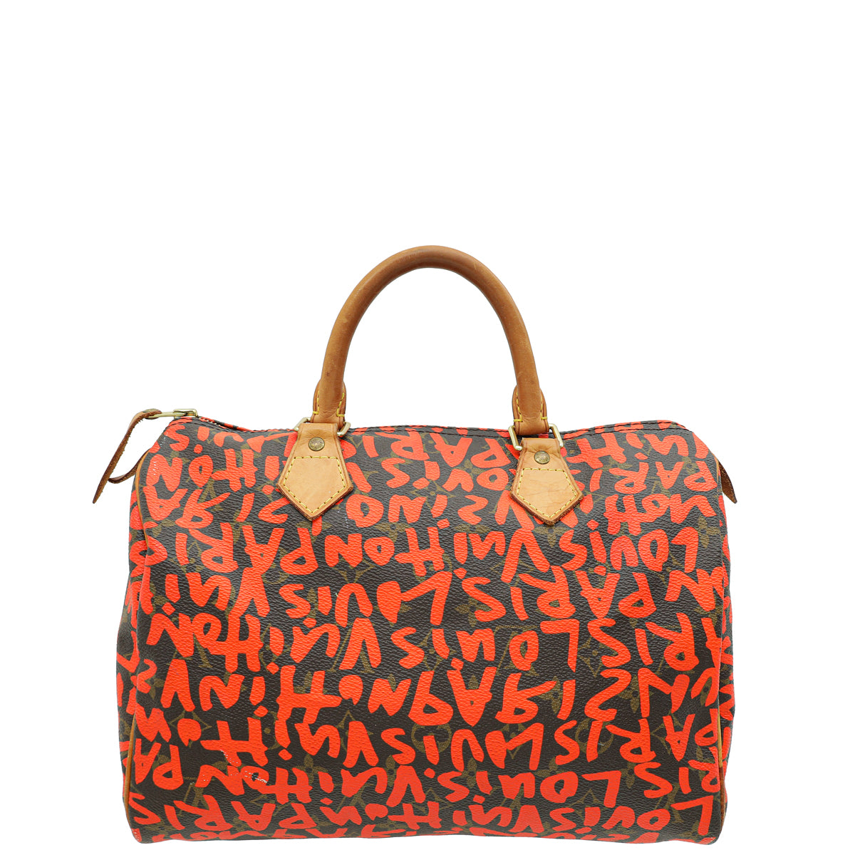 Louis Vuitton Bicolor Ltd. Ed. Graffiti Stephen Sprouse Speedy 30 Bag-Louis Vuitton-THE CLOSET