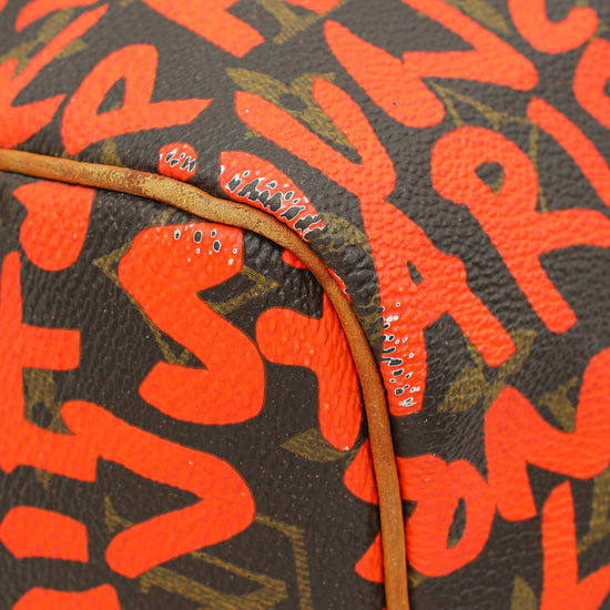 Louis Vuitton Bicolor Ltd. Ed. Graffiti Stephen Sprouse Speedy 30 Bag-Louis Vuitton-THE CLOSET