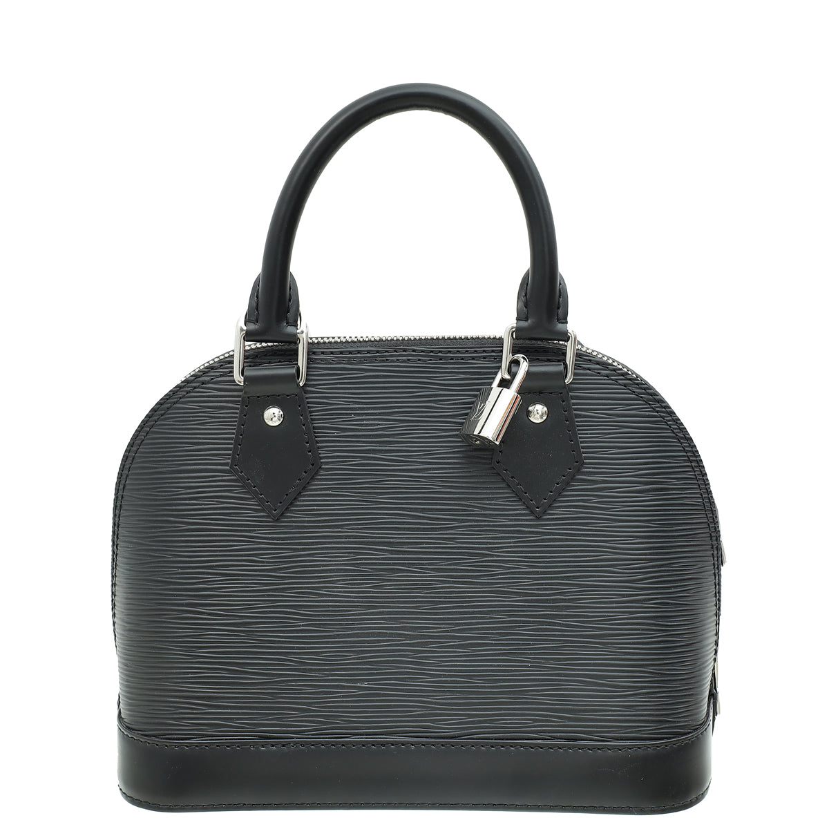 Louis Vuitton Black Alma BB Sporty Bag