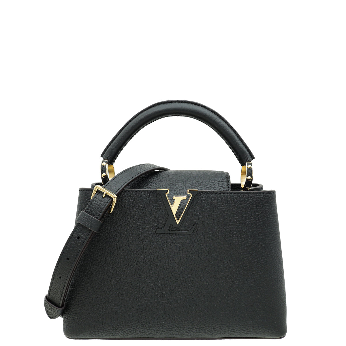 Louis Vuitton Noir Capucines BB Bag-Louis Vuitton-THE CLOSET