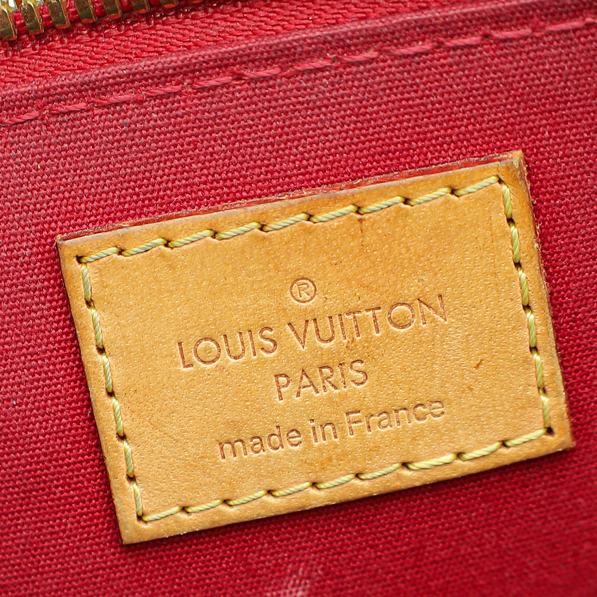 Louis Vuitton Cerise Monogram Vernis Alma BB Bag