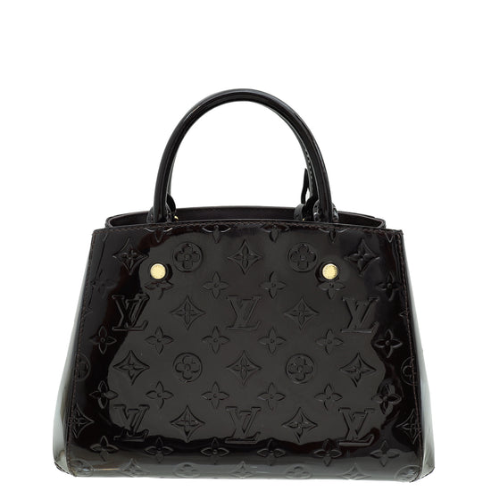 Louis Vuitton Amarante Monogram Vernis Montaigne BB Bag