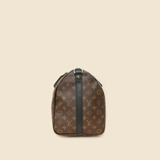 Louis Vuitton Monogram Macassar Keepall Bandouliere 45 Bag-Louis Vuitton-THE CLOSET