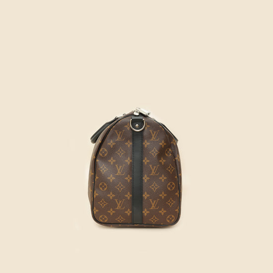 Louis Vuitton Monogram Macassar Keepall Bandouliere 45 Bag-Louis Vuitton-THE CLOSET