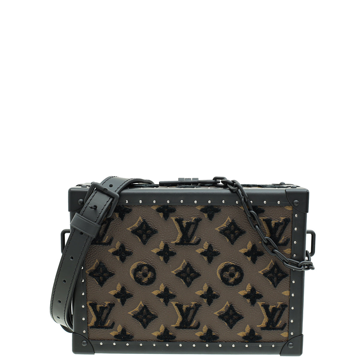Louis Vuitton Monogram Tuffetage Clutch Box-Louis Vuitton-THE CLOSET