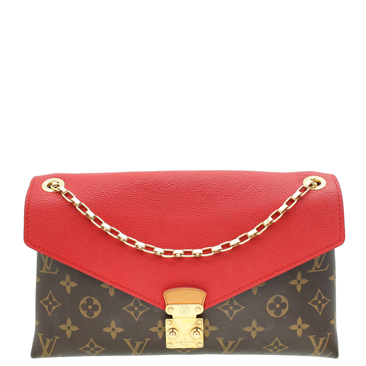 Louis Vuitton Bicolor Monogram Pallas Chain-Louis Vuitton-THE CLOSET