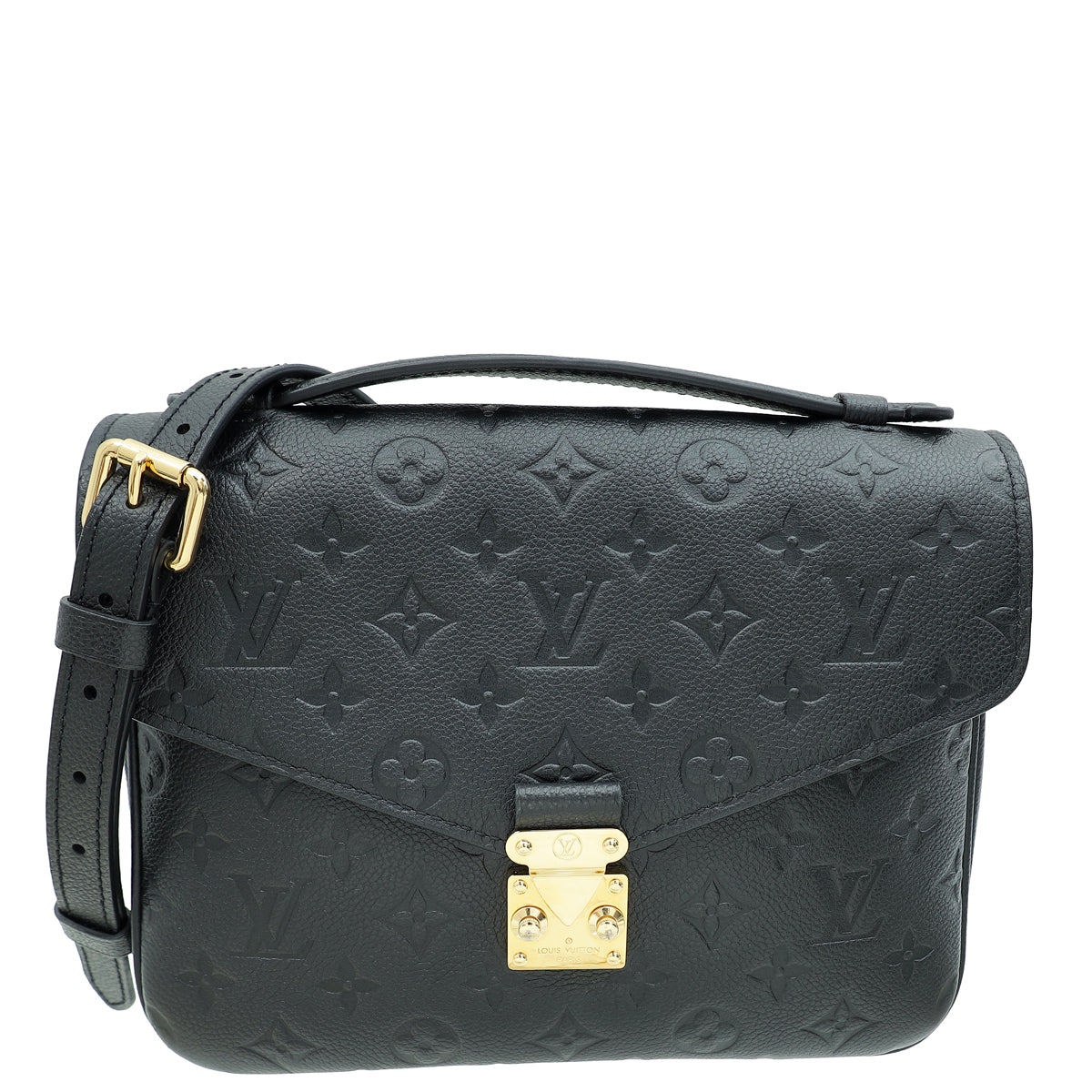 Louis Vuitton Black Monogram Empreinte Pochette Metis Bag-Louis Vuitton-THE CLOSET