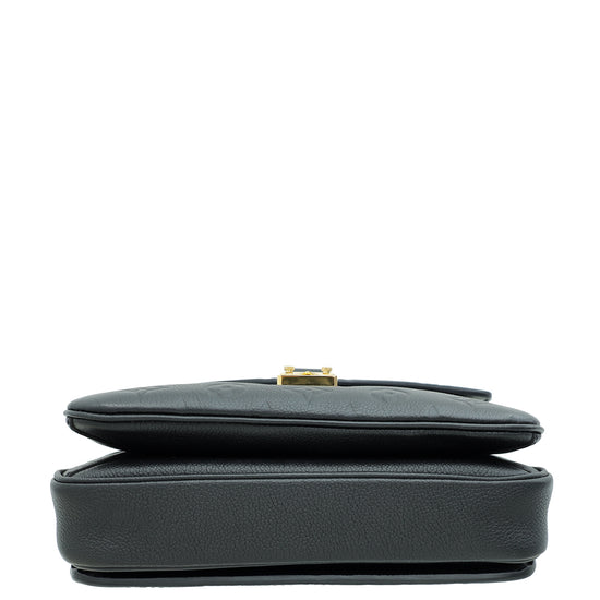 Louis Vuitton Black Monogram Empreinte Pochette Metis Bag-Louis Vuitton-THE CLOSET