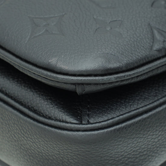 Louis Vuitton Black Monogram Empreinte Pochette Metis Bag-Louis Vuitton-THE CLOSET