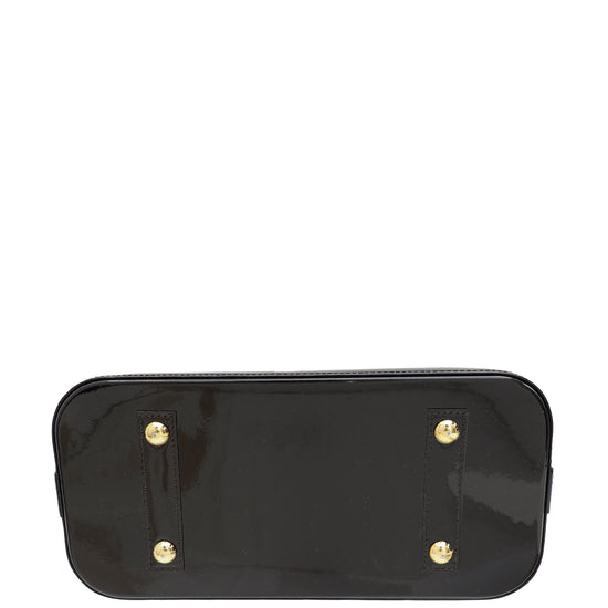 Louis Vuitton Amarante Monogram Vernis Alma PM Bag-Louis Vuitton-THE CLOSET