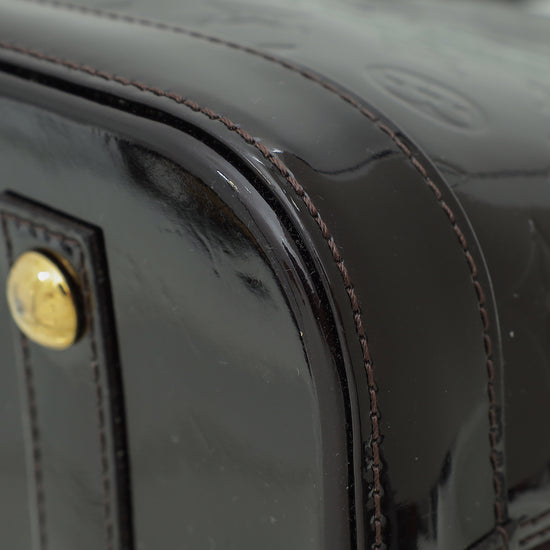 Louis Vuitton Amarante Monogram Vernis Alma PM Bag-Louis Vuitton-THE CLOSET