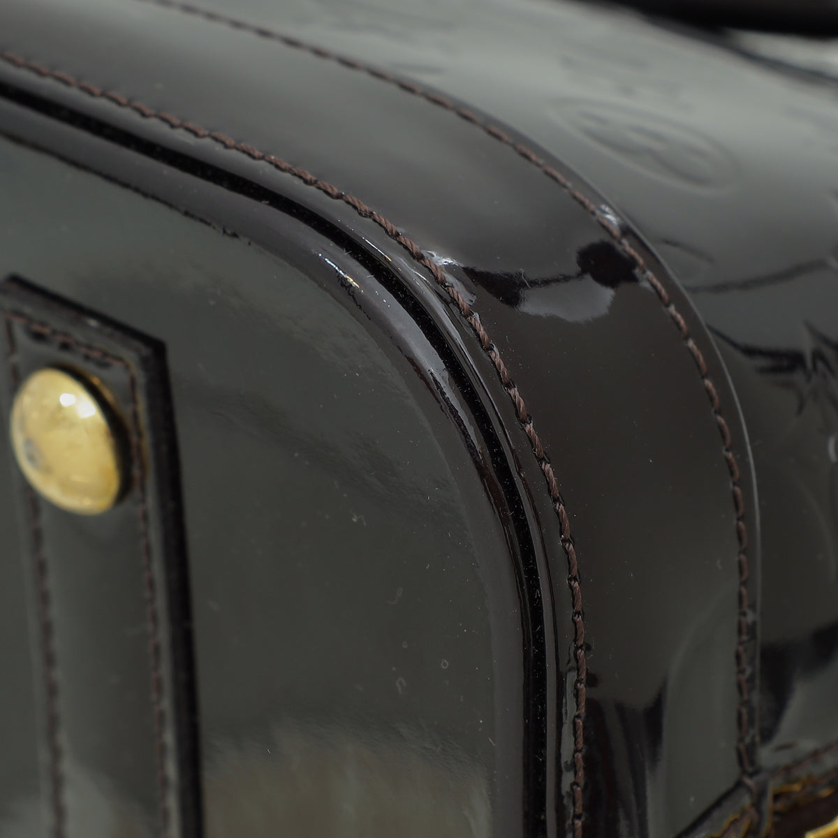 Louis Vuitton Amarante Monogram Vernis Alma PM Bag-Louis Vuitton-THE CLOSET