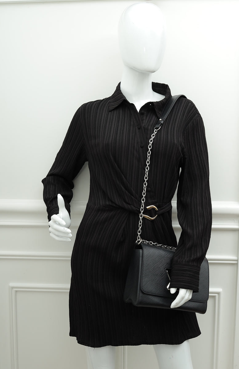 Louis Vuitton Noir Twist MM Bag
