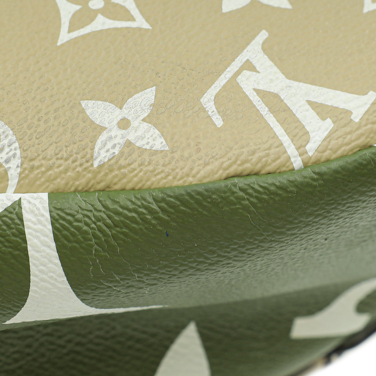 Louis Vuitton Khaki Monogram Giant Bumbag