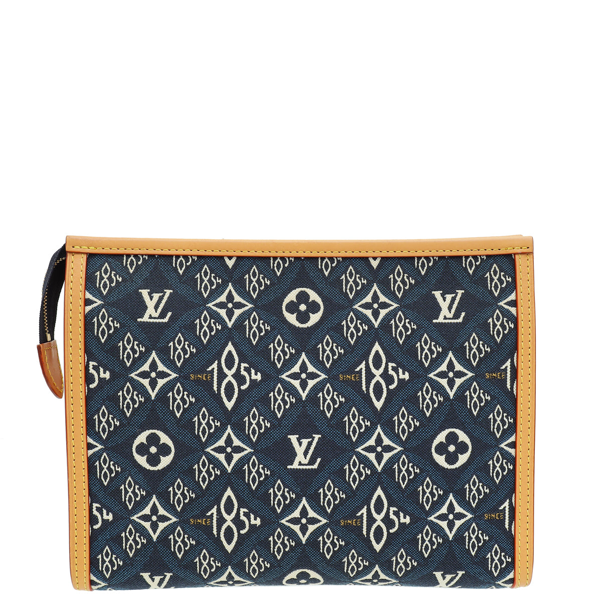 Louis Vuitton Navy Blue Jacquard Since 1854 Toiletry Pouch 26-Louis Vuitton-THE CLOSET