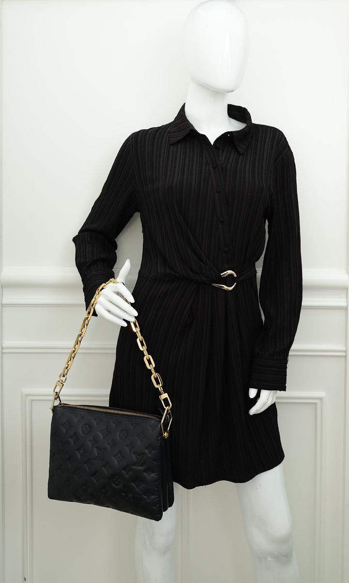 Louis Vuitton Monogram Embossed Coussin PM Bag-Louis Vuitton-THE CLOSET