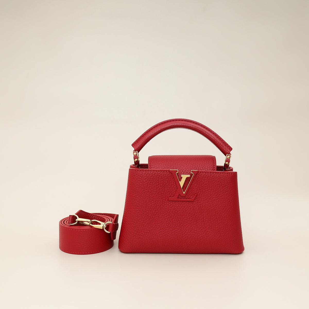 Louis Vuitton Scarlett Capucines Mini Bag-Louis Vuitton-THE CLOSET