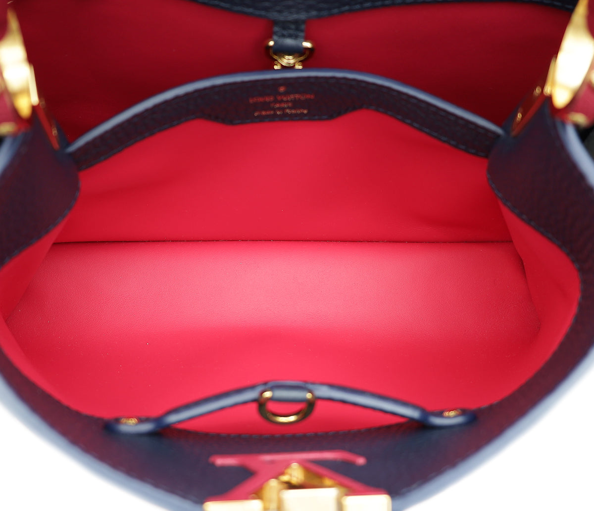 Louis Vuitton Bicolor Taurillon Ostrich Capucines BB Bag-Louis Vuitton-THE CLOSET