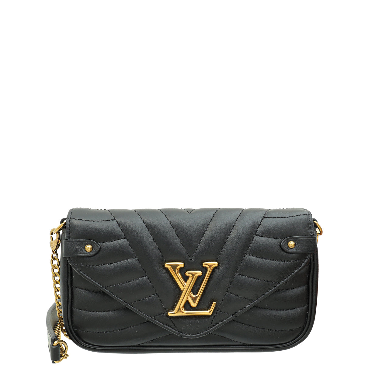 Louis Vuitton Black New Wave Chain PM Bag-Louis Vuitton-THE CLOSET