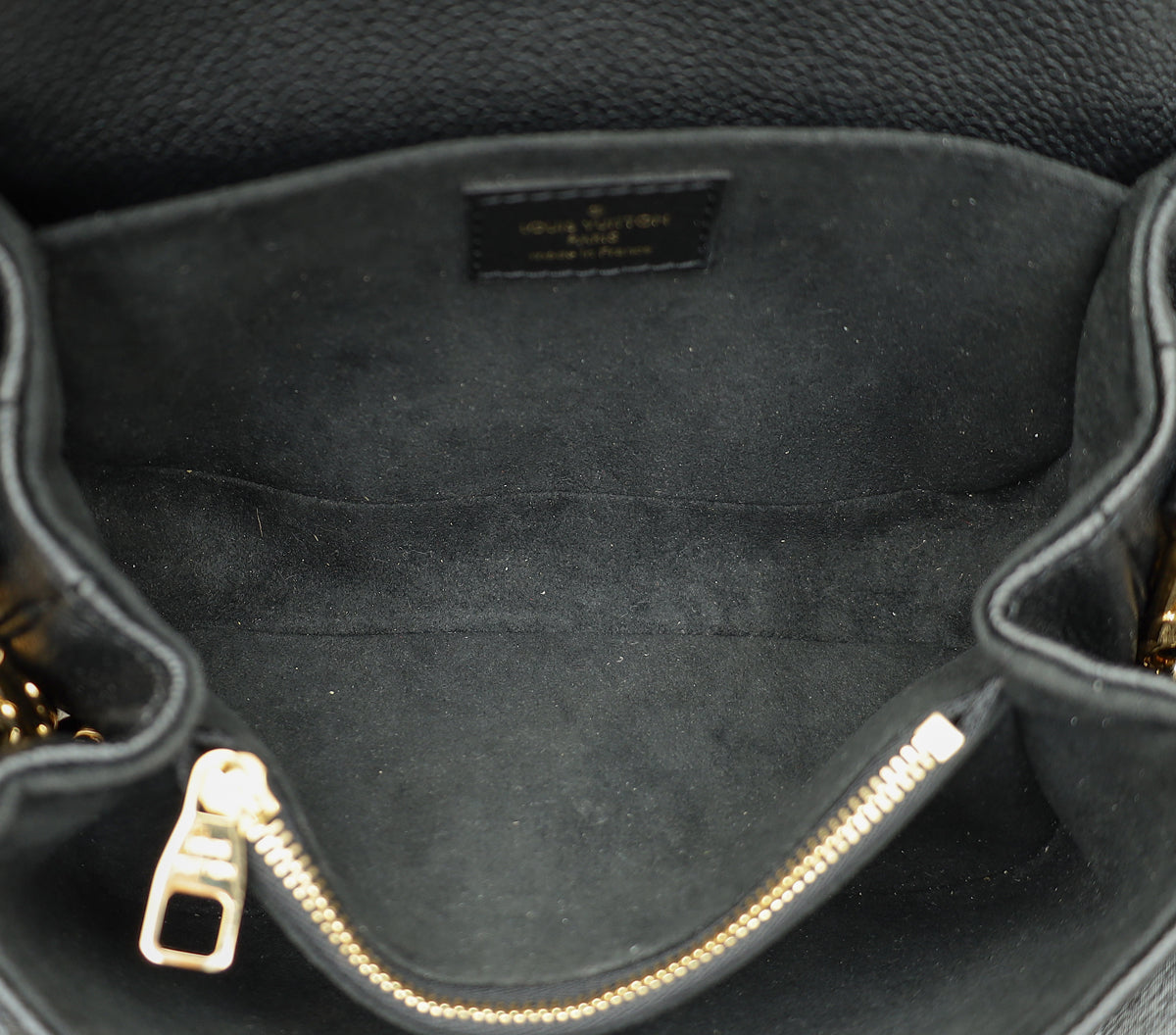 Louis Vuitton Black Monogram Empreinte Pochette Métis East West Bag-Louis Vuitton-THE CLOSET
