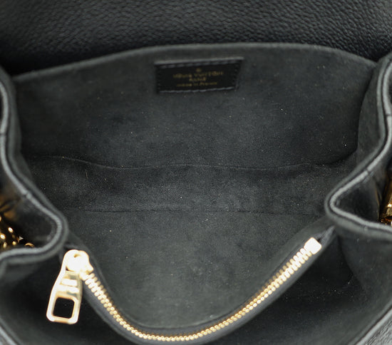 Louis Vuitton Black Monogram Empreinte Pochette Métis East West Bag-Louis Vuitton-THE CLOSET