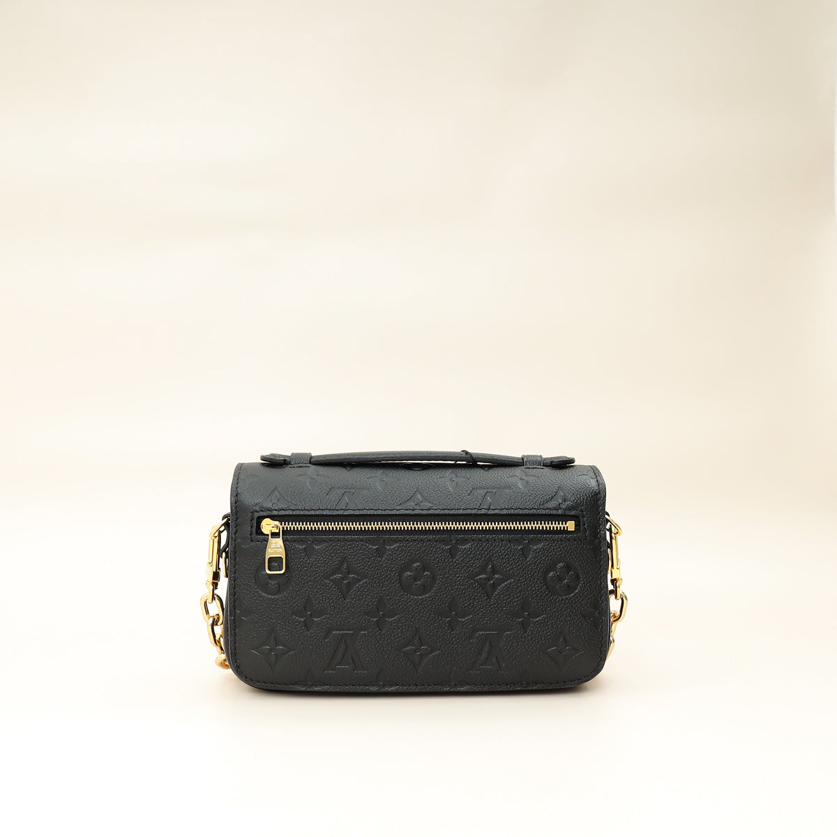 Louis Vuitton Black Monogram Empreinte Pochette Métis East West Bag-Louis Vuitton-THE CLOSET