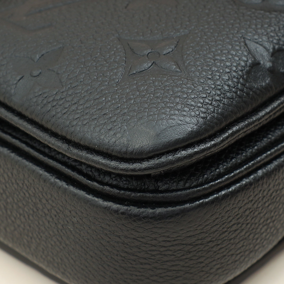 Louis Vuitton Black Monogram Empreinte Pochette Métis East West Bag-Louis Vuitton-THE CLOSET