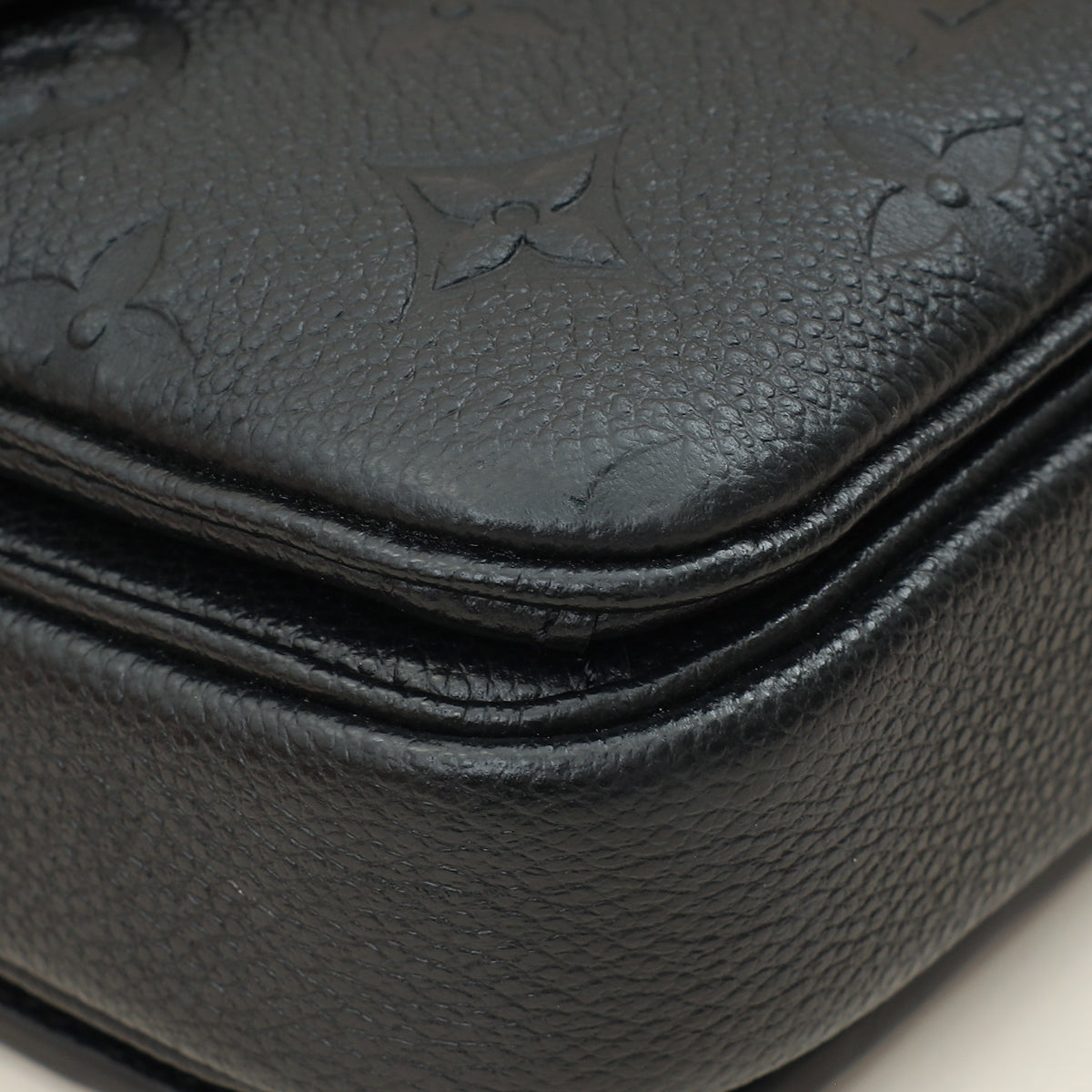 Louis Vuitton Black Monogram Empreinte Pochette Métis East West Bag-Louis Vuitton-THE CLOSET