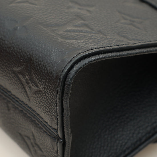 Louis Vuitton Black Monogram Empreinte Saint Sulpice BB Bag-Louis Vuitton-THE CLOSET