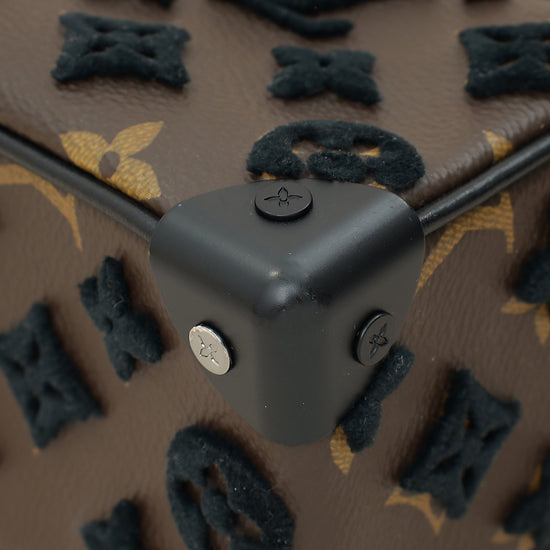 Louis Vuitton Monogram Black Tuffetage Mini Soft Trunk Bag-Louis Vuitton-THE CLOSET
