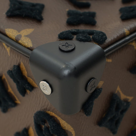 Louis Vuitton Monogram Black Tuffetage Mini Soft Trunk Bag-Louis Vuitton-THE CLOSET