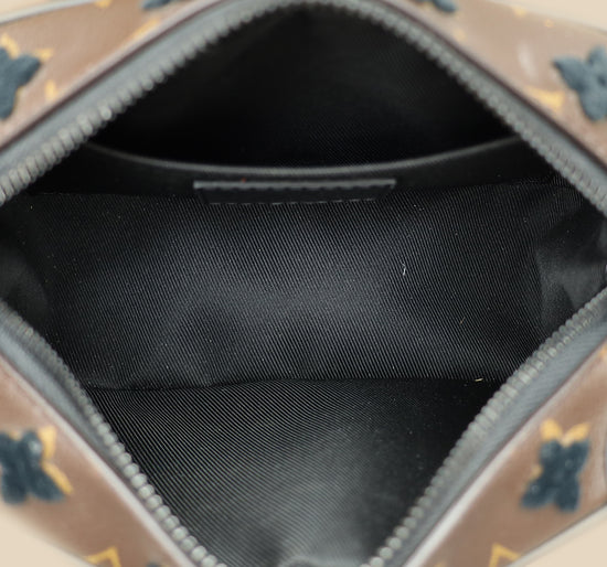 Louis Vuitton Monogram Black Tuffetage Mini Soft Trunk Bag-Louis Vuitton-THE CLOSET