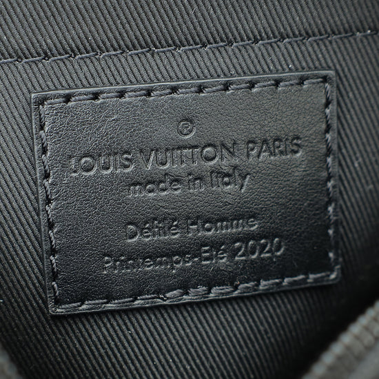 Louis Vuitton Monogram Black Tuffetage Mini Soft Trunk Bag-Louis Vuitton-THE CLOSET