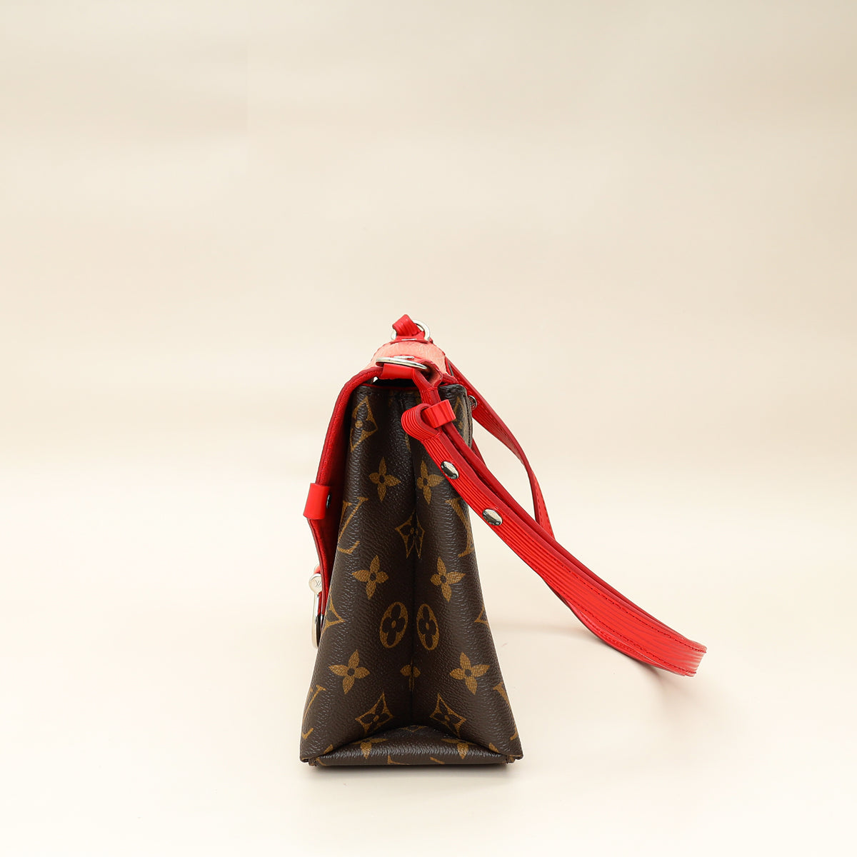 Louis Vuitton Monogram Coquelicot Saint Michel Bag-Louis Vuitton-THE CLOSET