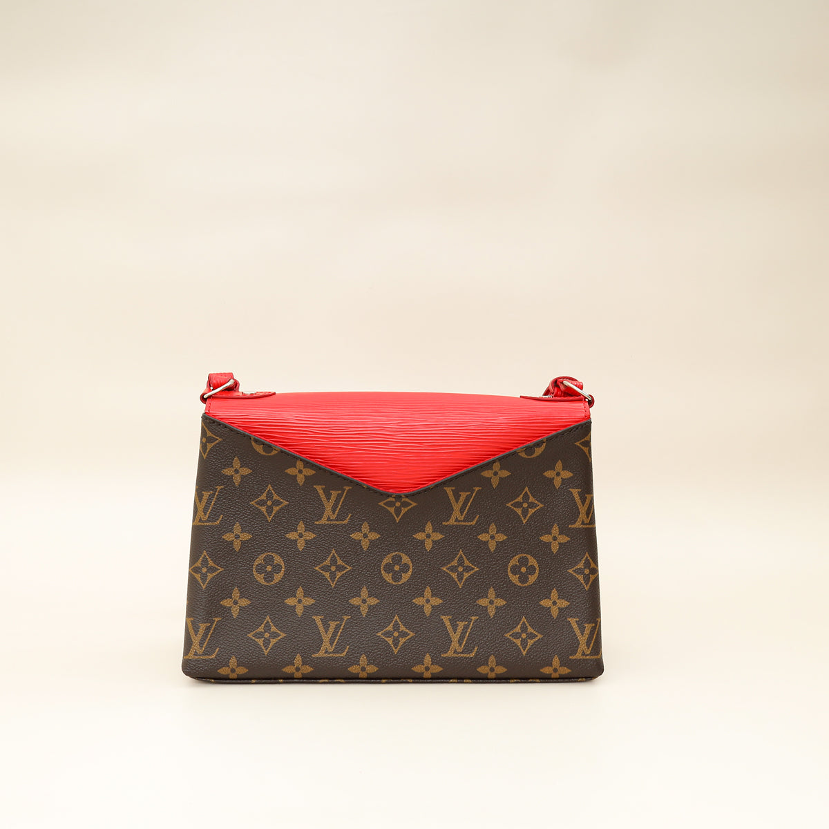 Louis Vuitton Monogram Coquelicot Saint Michel Bag-Louis Vuitton-THE CLOSET