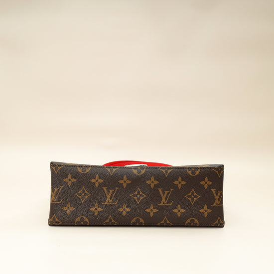 Louis Vuitton Monogram Coquelicot Saint Michel Bag-Louis Vuitton-THE CLOSET