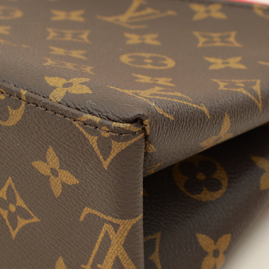 Louis Vuitton Monogram Coquelicot Saint Michel Bag-Louis Vuitton-THE CLOSET