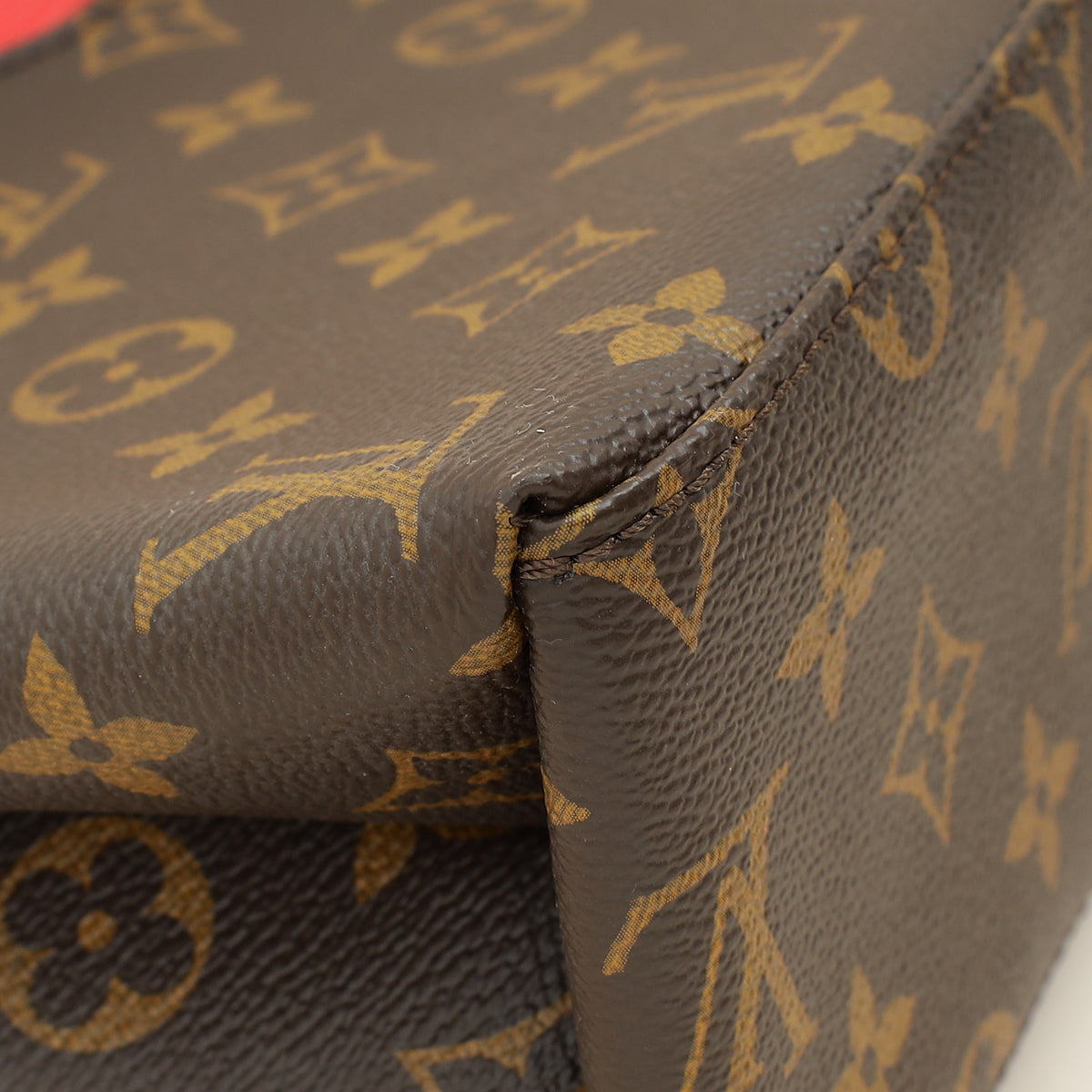 Louis Vuitton Monogram Coquelicot Saint Michel Bag-Louis Vuitton-THE CLOSET