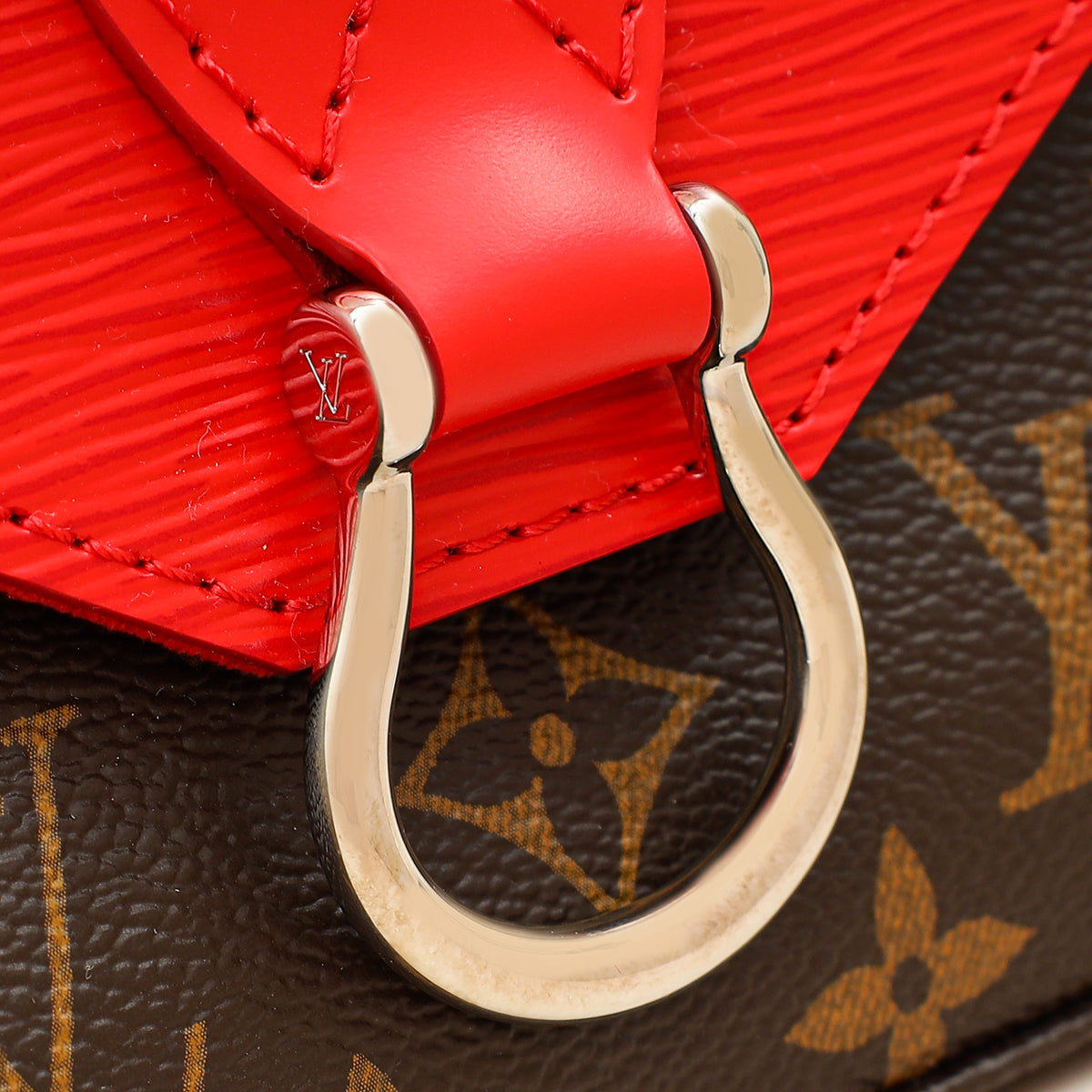 Louis Vuitton Monogram Coquelicot Saint Michel Bag-Louis Vuitton-THE CLOSET