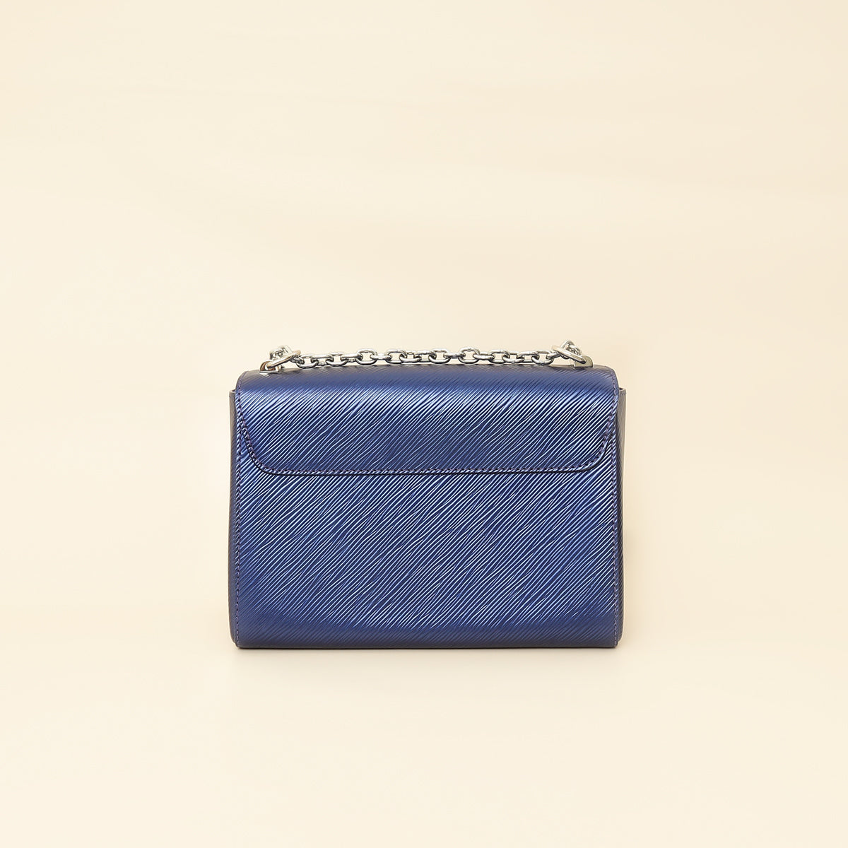 Louis Vuitton Metallic Blue Twist MM Bag-Louis Vuitton-THE CLOSET