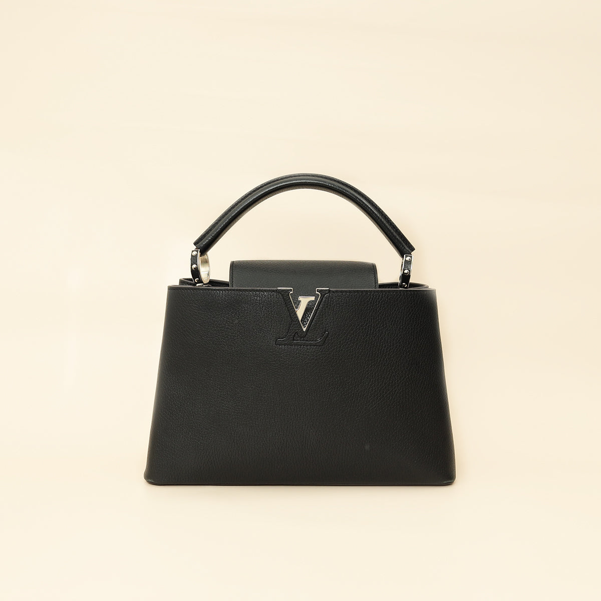 Louis Vuitton Black Capucines MM Bag-Louis Vuitton-THE CLOSET