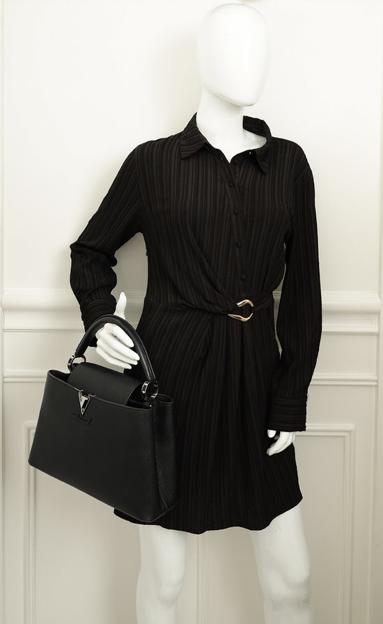 Louis Vuitton Black Capucines MM Bag-Louis Vuitton-THE CLOSET
