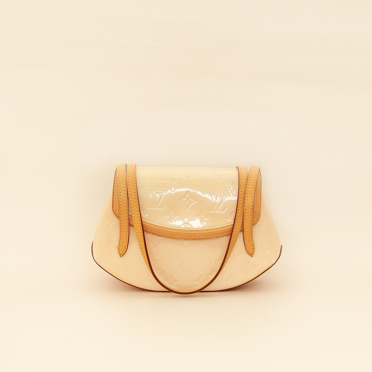 Louis Vuitton Marshmallow Monogram Vernis Biscayne Bay PM Bag-Louis Vuitton-THE CLOSET