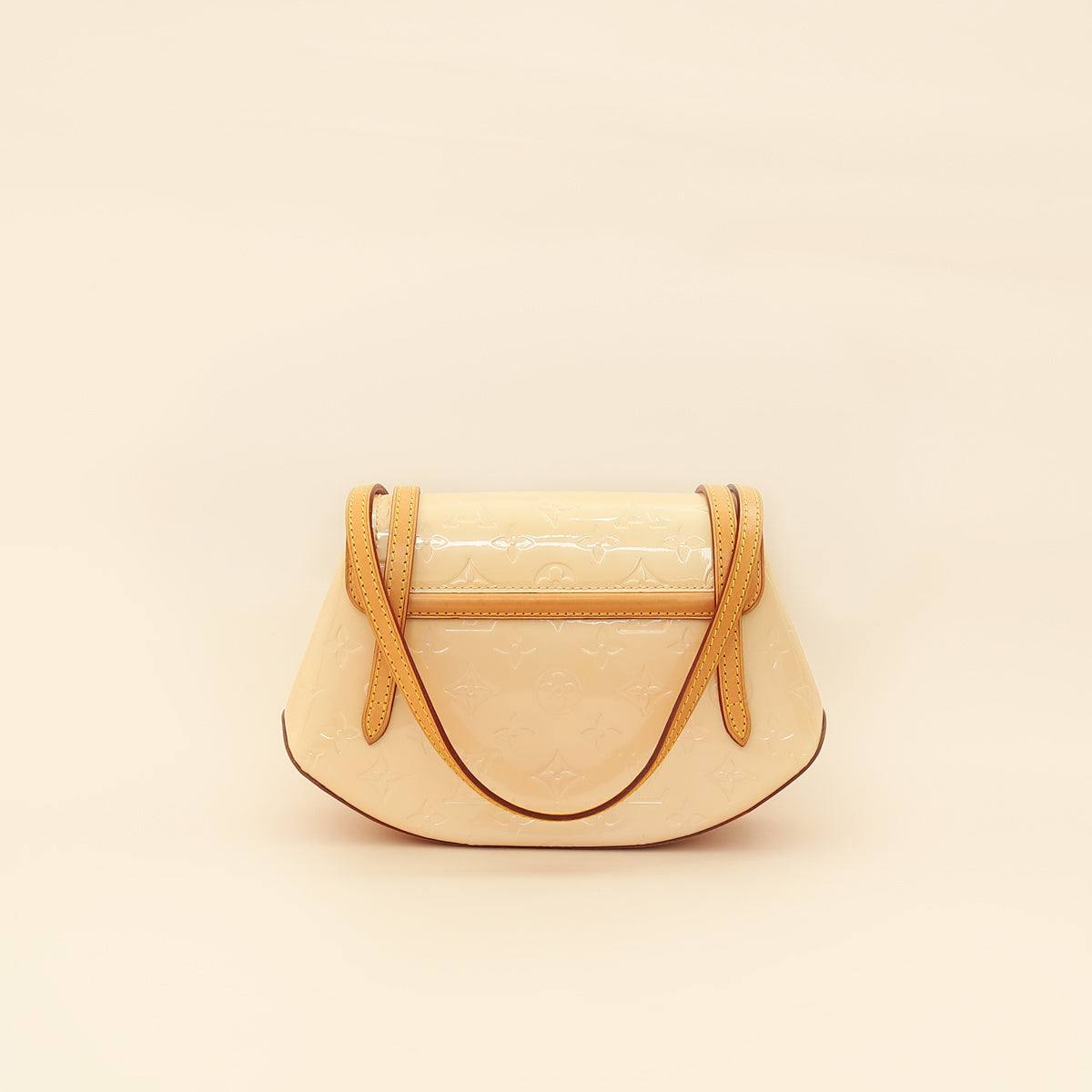 Louis Vuitton Marshmallow Monogram Vernis Biscayne Bay PM Bag-Louis Vuitton-THE CLOSET