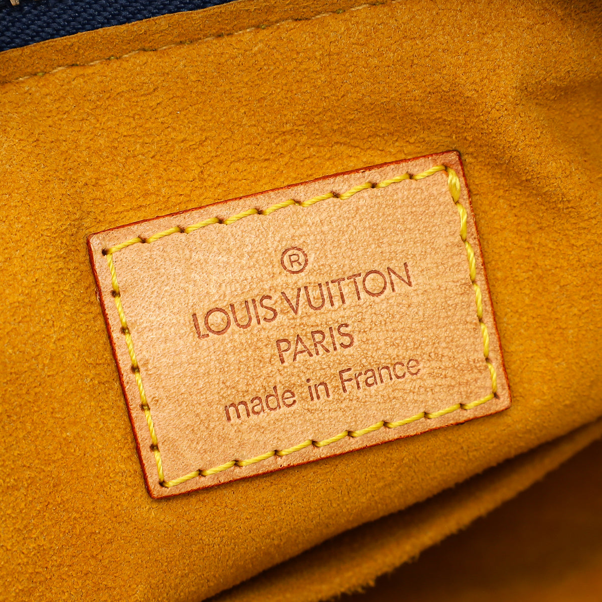 Louis Vuitton Blue Monogram Denim Baggy GM Bag-Louis Vuitton-THE CLOSET