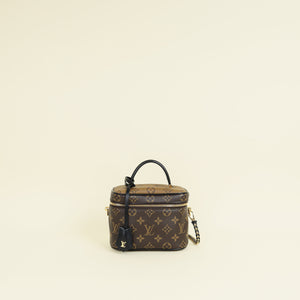 Louis Vuitton Bicolor Monogram/Monogram Reverse Vanity PM Case